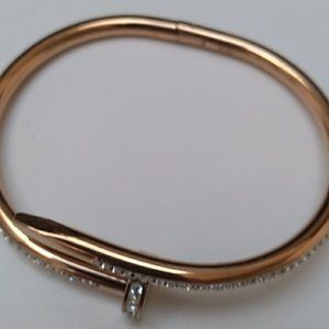 new | Bangles | m, size 6" 1/4" ROSE color